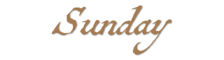 Sunday